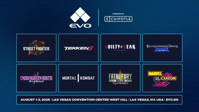EVO2025はいつから？ストリートファイター6の日程・出場選手